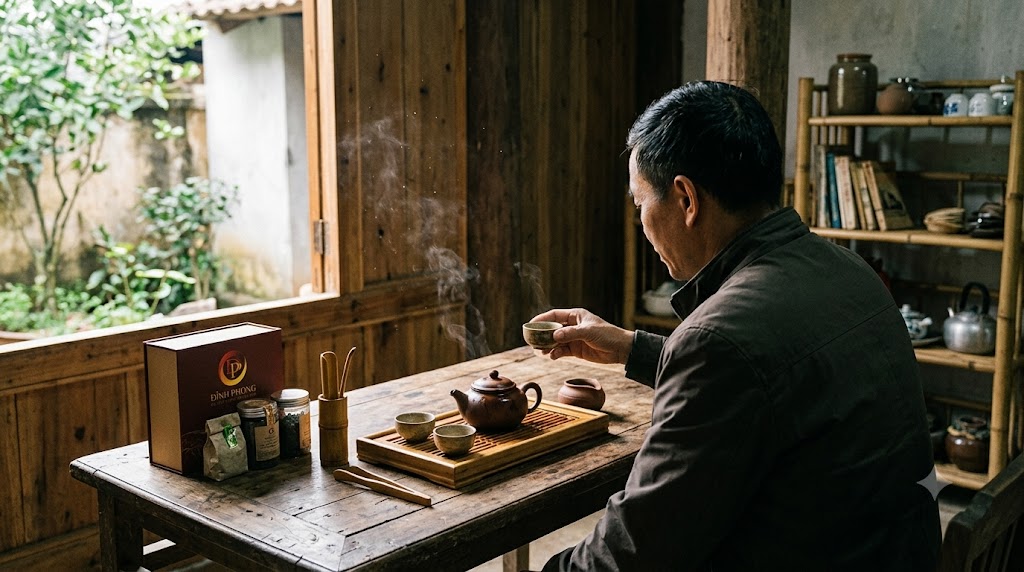 Sau khi hái, búp Trà Shan Tuyết thay đổi như thế nào trước khi trở thành trà thành phẩm?
